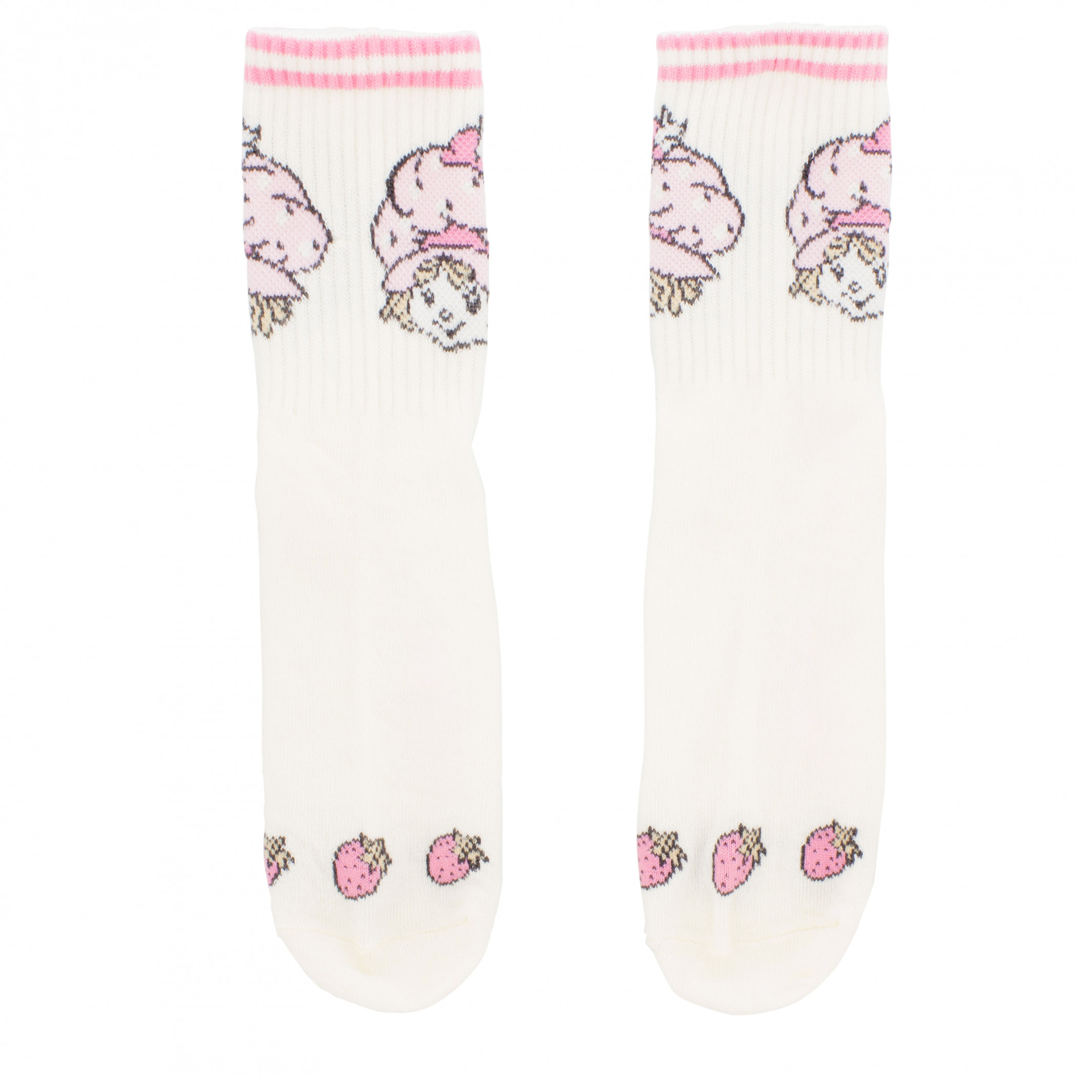 Strawberry Shortcake Pastel Women's Crew Socks 2-Pack